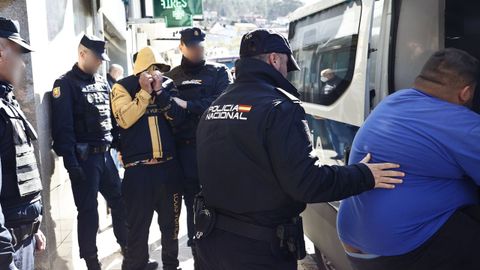 Los operativos por trapicheo en Vigo son constantes.