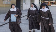 Las monjas de Belorado en una imagen del pasado mayo