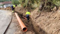 Las obras de estos dos sistemas locales de alcantarillado est�n en marcha en estos momentos