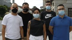 Impulsores de una nueva asociaci�n de hosteleros