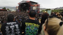 Fanes disfrutan de los conciertos del Resurrection Fest 2024 en Viveiro