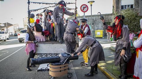Matraquillada para despedir al Farruco en Cabo de Cruz (Boiro)