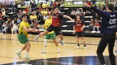 Imagen de archivo de un partido del BM Lal�n juvenil.