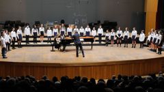 Concierto del 30.� aniversario de la Sinf�nica de Galicia. Coro infantil.