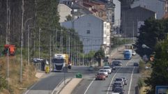 PSOE y PP ofrecen visiones opuestas del conflicto de la rotonda de la N-550 de Ordes
