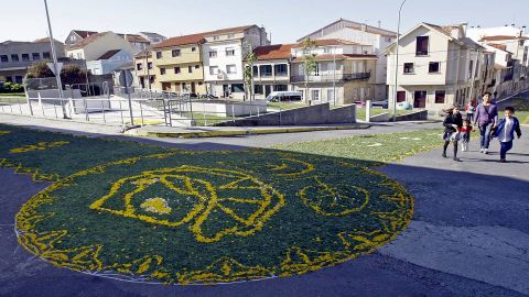 ALFOMBRAS DIA DE CORPUS EN BARBANZA