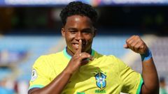 Endrick.Endrick con Brasil