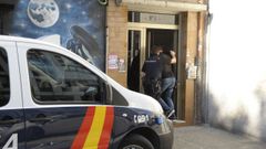 Imagen de archivo del operativo realizado por la Polic�a en octubre del 2018