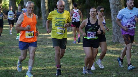 Leiro celebra 41 historias de su carrera popular.La zona de O Salgueiral fue el eje de la clsica de O Ribeiro