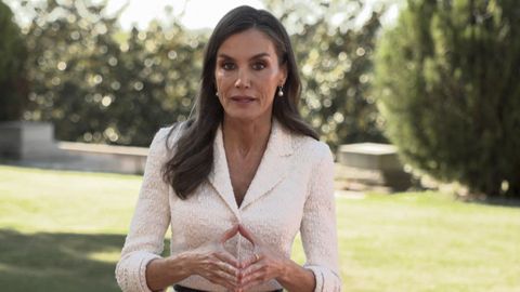 La reina Letizia, en su discurso con motivo del D�a Mundial Sin Tabaco