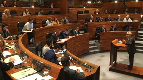 El portavoz de IU Gaspar Llamazares