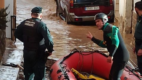 Agentes de la Guardia Civil en Mira, Cuenca