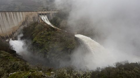 Presa de Belesar, que gestiona Naturgy
