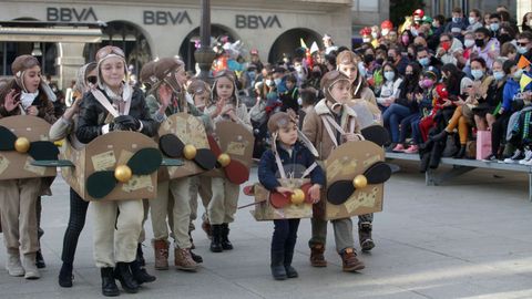 Animacin en el desfile infantil de disfraces