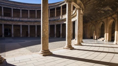 El palacio de Carlos V, zona donde se produjeron los hechos