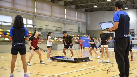 El equipo de b�dminton del CGTD es uno de los m�s numerosos del centro