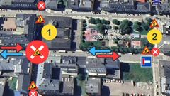 Cambios en el tr�fico