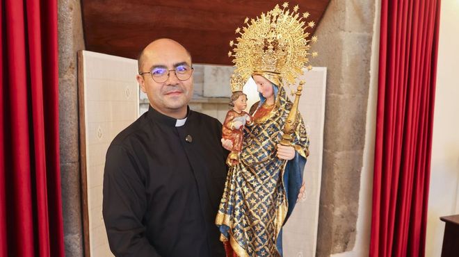 Daniel Turnes Rey es el p�rroco de Mux�a desde mayo del 2024