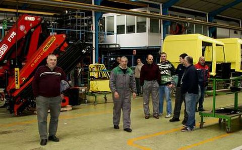 El cierre de la f�brica de IPV de A Pontenova, a finales del 2012.