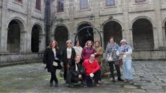 A asociaci�n Apel�n nunha visita a Santa Catalina.