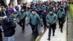 Los afectados por las preferentes vuelven a tomar el pleno de Ponteareas