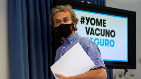 Sim�n avisa de que est�n aumentando los contagios entre la poblaci�n no vacunada