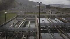 Estaci�n depuradora de Bens, en una foto de archivo