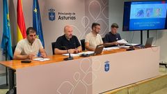 El director general de Planificaci�n Agraria, Marcos Da Rocha, presenta a las organizaciones agrarias el nuevo baremo de indemnizaciones por da�os de fauna silvestre.