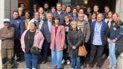 Los participantes, con los docentes y los representantes pol�ticos, en la presentaci�n de Laboru III