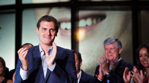 Albert Rivera, anoche