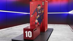 Imagen de la taquilla de Messi que subastar� Goldin con un precio de salida de 350.000 euros.