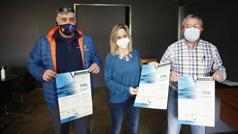 L�pez, Loureiro y Fern�ndez, en la presentaci�n de las jornadas