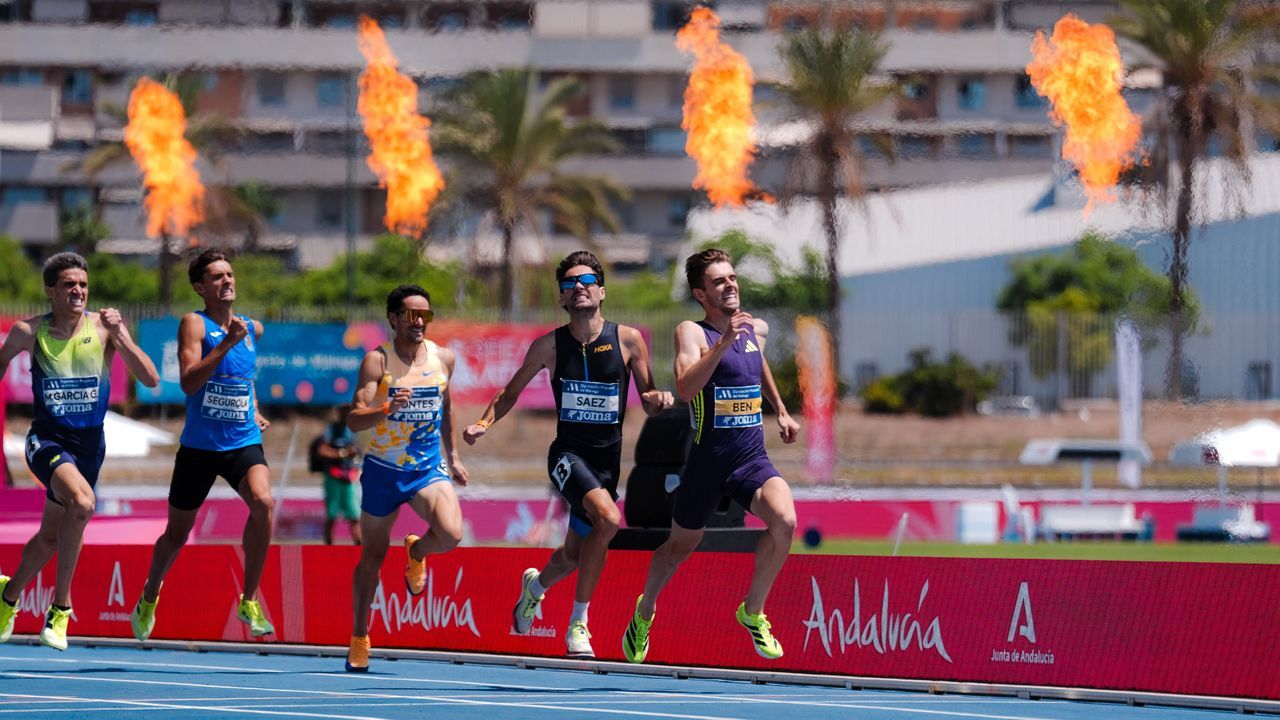 Dominio gallego en Málaga: Adrián Ben, Yulenmis Aguilar y Belén Toimil conquistan el oro nacional