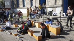 Imagen de archivo de Musiqueando, una actividad conjunta de dos institutos de Noia con la m�sica como nexo com�n