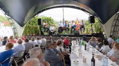 D�a de los mayores en Ribera de Arriba. ARCHIVO