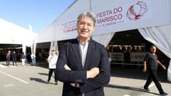 Jos� Cacabelos, en una foto de archivo durante la �ltima edici�n de la Festa do Marisco