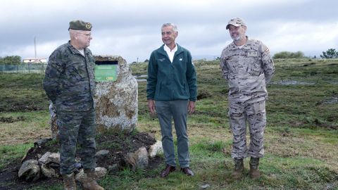 INAUGURACION DEL BOSQUE DEFENSA-IBERDROLA EN LA ESTACION DE VIGILANCIA AEREA EVA 10 DEL BARBANZA