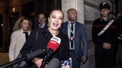 Giorgia Meloni, l�der de Hermanos de Italia