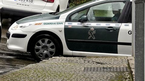 Vehículo de la Guardia Civil de archivo