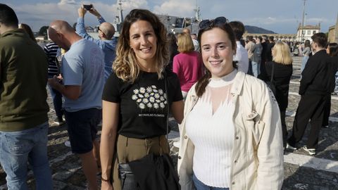Llegada al Arsenal Militar de la fragata lvaro de Bazn