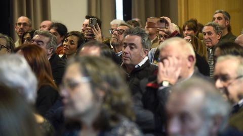 Entrega dos premios Cidade de Pontevedra a Fernando Pintos e Polo Correo do Vento