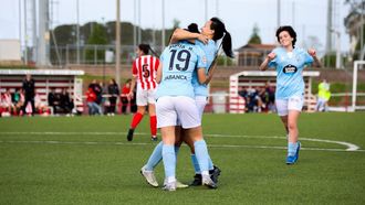Imagen de la visita de As Celtas al Sporting la temporada pasada.
