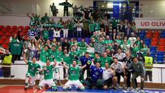 El Liceo festeja la clasificaci�n para la final a ocho de la Champions