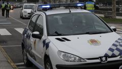 Imagen de archivo de control de alcoholemia en Viveiro