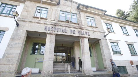 La Xunta destin� 50.000 euros en las obras en el Hospital de Calde.