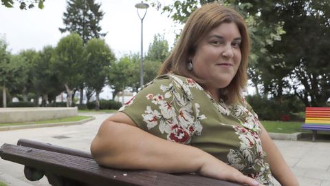 Teresa P�rez Torres, presidenta de la junta local de A Pobra de la Asociaci�n Espa�ola Contra el C�ncer