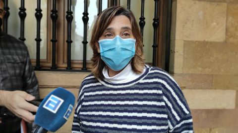 La concejala del Grupo Municipal Socialista (PSOE) en el Ayuntamiento de Oviedo, Ana Rivas