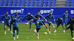 Entrenamiento del Real Oviedo