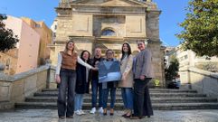 Ana Barreiro, Carmen Pena, Alfonso Mera, Puri Cores, Mar�a Sampedro y Aislene Marqu�s