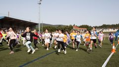 Las fotos�de la primera jornada del cros escolar en Cee